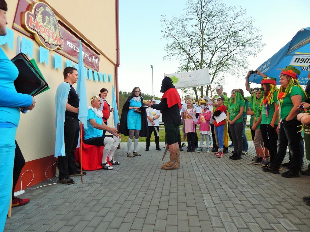 Penzion U Vyra Vyrovice Екстер'єр фото